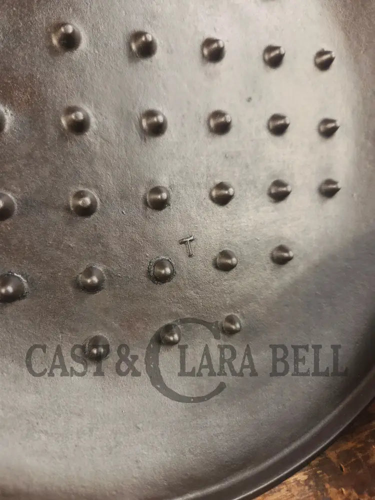 Unique! 1910’s Era Lodge #8 DEEP Cast Iron Skillet (Chicken Fryer) with Single Notch Heat Ring. Raised makers marks and