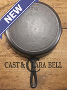 Unique! 1910’s Lodge #8 Skillet with Arc Logo Heat Ring Raised ’P’. Our favorite line of daily skillets!