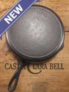 Unique! 1910’s Lodge #8 Skillet with Arc Logo Heat Ring Raised ’P’. Our favorite line of daily skillets!