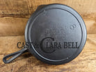 Unique! 1930’s era Martin Stove & Range Co. #8 ’Three Notch’ Cast Iron Skillet with Text Logo. Versatile and elegant