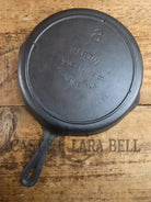 Unique! 1930’s era Martin Stove & Range Co. #8 ’Three Notch’ Cast Iron Skillet with Text Logo. Versatile and elegant