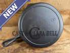 Unique! 1930’s era Martin Stove & Range Co. #8 ’Three Notch’ Cast Iron Skillet with Text Logo. Versatile and elegant
