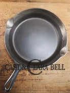 Unique! 1930’s Griswold #9 Duo-Chrome Skillet with Large Block Logo and Smooth Bottom 710 Skillet