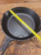 UNIQUE! 1940’s Griswold #6 Cast Iron Skillet with Small Block Logo Grooved Handle and Smooth Bottom 699 D - Skillet