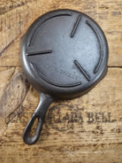 Unique and tough to find! Circa 1940’s Birmingham Stove & Range No. 3 Egg Skillet ’Mercedes’ style bottom 6 1/2 Inches