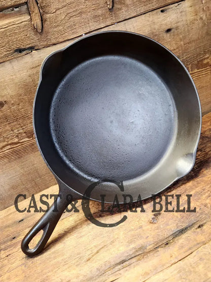 Unique Daily User! #9 Handscribed Gatemarked Skillet. Erie Or Wapak Copy? Light And Lovely. Sc24