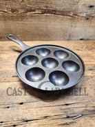 Unique! Fully Marked Western Foundry (Griswold Made) Munk Pan 2992. (Great For Eggs!) Restored And