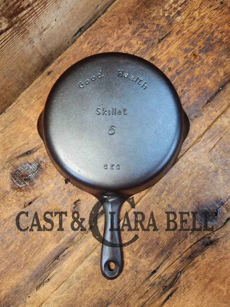 Unique Gift Idea! 1930’S Griswold’s Good Health #6 Skillet 656. Department Store Special!