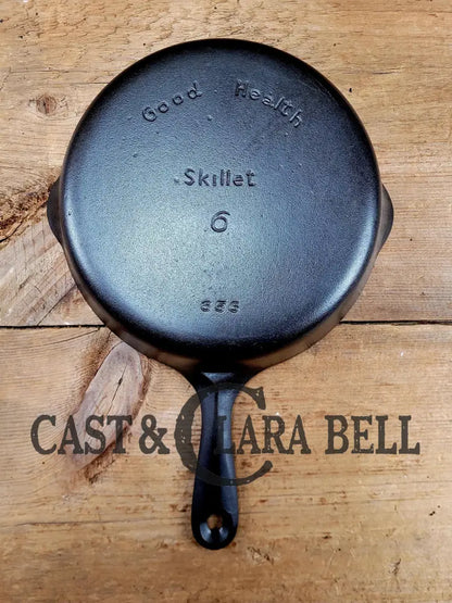 Unique Gift Idea! 1930’S Griswold’s Good Health #6 Skillet 656. Department Store Special!