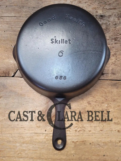 Unique Gift Idea! 1930’S Griswold’s Good Health #6 Skillet 656. Department Store Special!