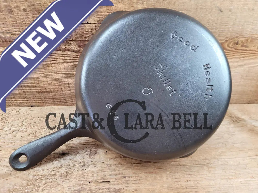 Unique Gift Idea! 1930’S Griswold’s Good Health #6 Skillet 656. Department Store Special!