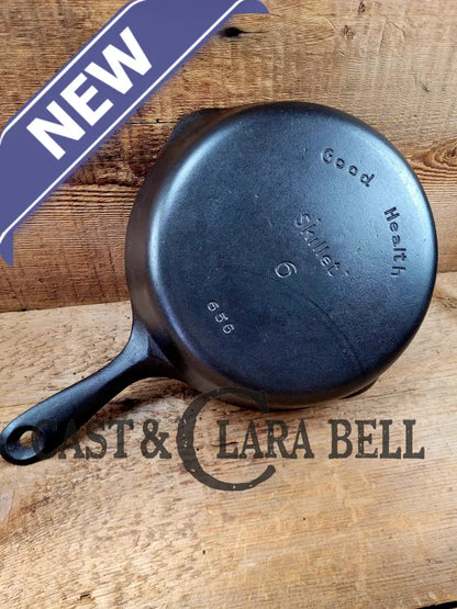 Unique Gift Idea! 1930’S Griswold’s Good Health #6 Skillet 656. Department Store Special!