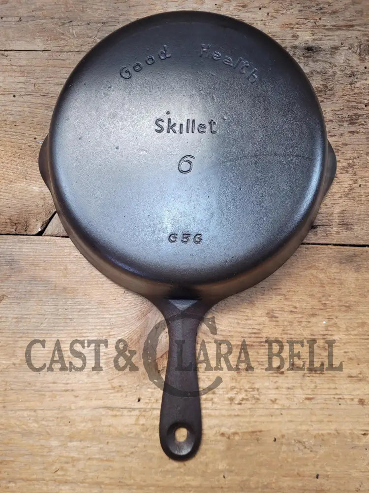 Unique Gift Idea! 1930’S Griswold’s Good Health #6 Skillet 656. Department Store Special!