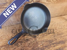 UNIQUE! Griswold No. 3 Skillet with MEDIUM Block Logo AND Groove Handle! Erie PA 709 - Skillet