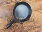 UNIQUE! Griswold No. 3 Skillet with MEDIUM Block Logo AND Groove Handle! Erie PA 709 - Skillet