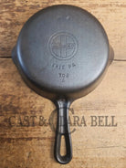 Unique! Griswold No. 4 Cast Iron Skillet with Small Block Logo Grooved Handle 702 A Skillet