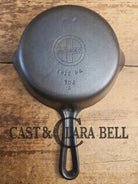 Unique! Griswold No. 4 Cast Iron Skillet with Small Block Logo Grooved Handle 702 A Skillet