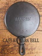 Unique Wapak #3 Straight tapered logo cast iron egg skillet Skillet