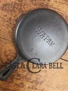 Unique Wapak #3 Straight tapered logo cast iron egg skillet Skillet