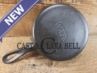 Unique Wapak #3 Straight tapered logo cast iron egg skillet. Restored Seasoned and Ready to Use! Skillet