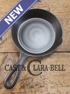 Unique Wapak #3 Straight tapered logo cast iron egg skillet. Restored Seasoned and Ready to Use! Skillet