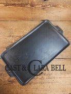 Uniquely Griswold one of our all time favorites. THE hard to find Griswold ’Cookie Sheet’ Grill Pan. P/n 1108 Griddle