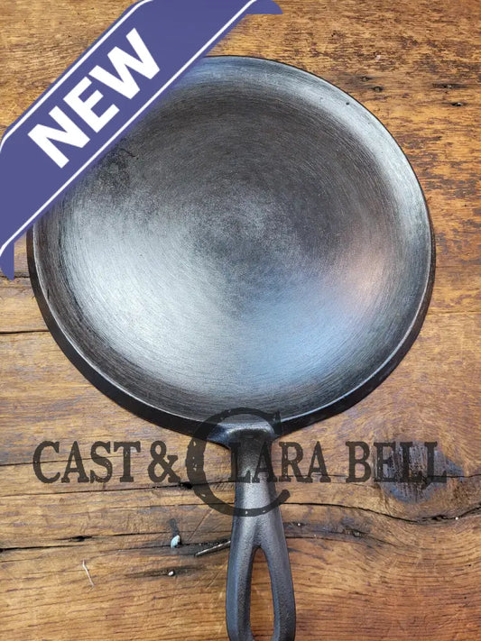 Unknown #8 Cast Iron Round Griddle. Beautiful Swirls! Possibly Lodge Piece Of Americana! Griddle