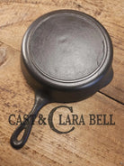 Unknown Foundry! #5 ’P Pan’ Lodge Style Skillet with Heat Ring. Skillet