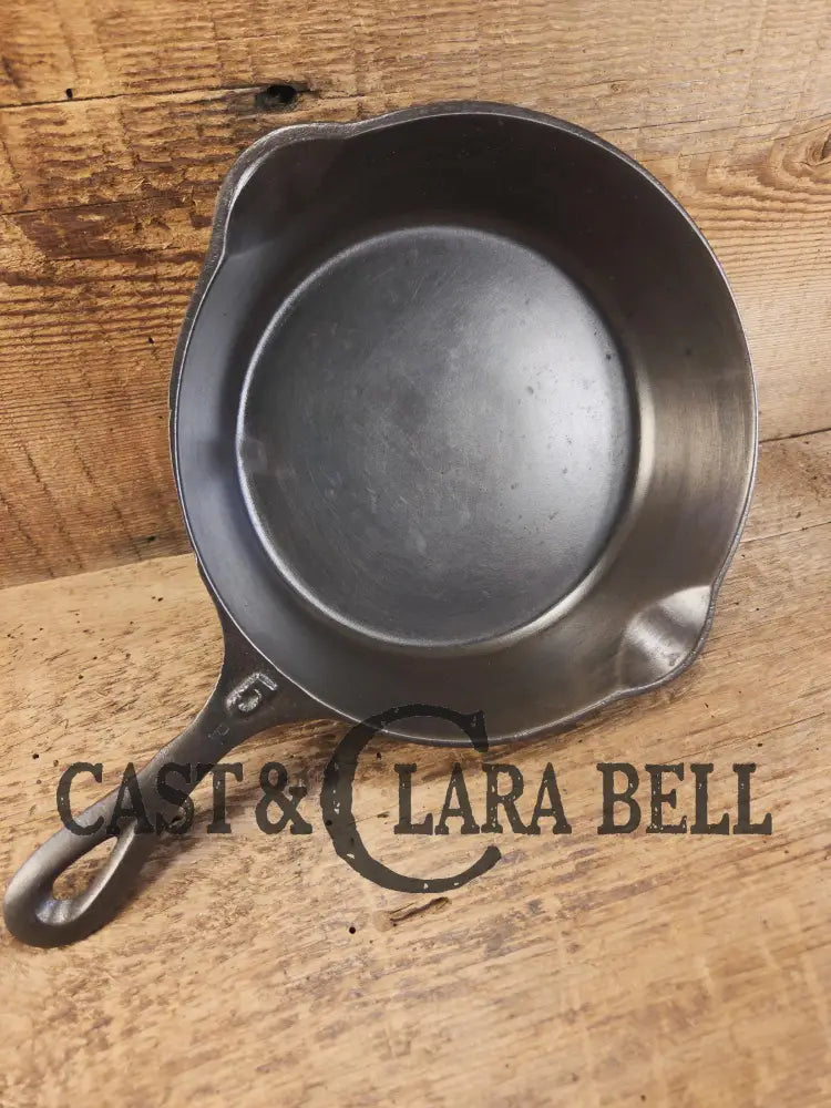 Unknown Foundry! #5 ’P Pan’ Lodge Style Skillet with Heat Ring. Skillet