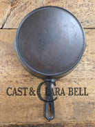 Unknown Foundry! #5 Raised Skillet with Heat Ring. An Awesome sauce pan! Restored and Ready to Use. Skillet