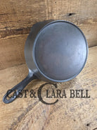 Unknown Foundry! #5 Raised Skillet with Heat Ring. An Awesome sauce pan! Restored and Ready to Use. Skillet