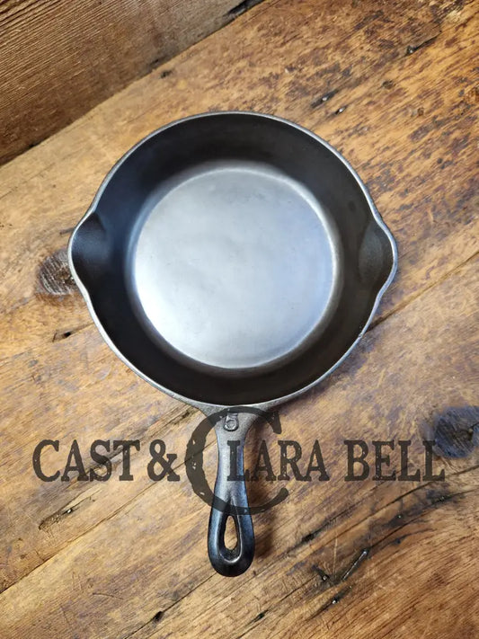 Unknown Foundry! #5 Raised Skillet With Heat Ring. An Awesome Sauce Pan! Restored And Ready To Use.