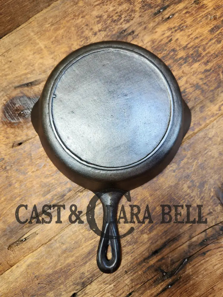 Unknown Foundry! #5 Raised Skillet With Heat Ring. An Awesome Sauce Pan! Restored And Ready To Use.