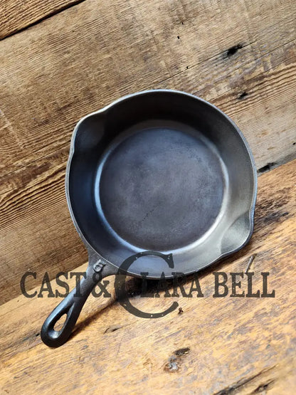 Unknown Foundry! #5 Raised Skillet With Heat Ring. An Awesome Sauce Pan! Restored And Ready To Use.