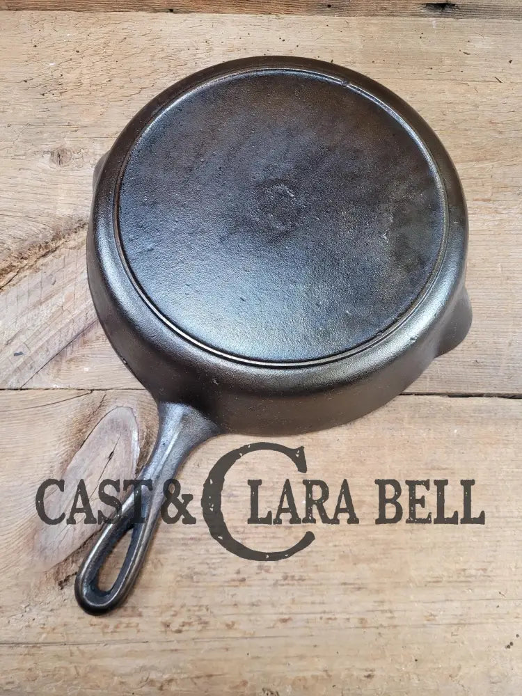 Unknown Foundry! #7 ’P Pan’ Lodge Style Skillet With Heat Ring.