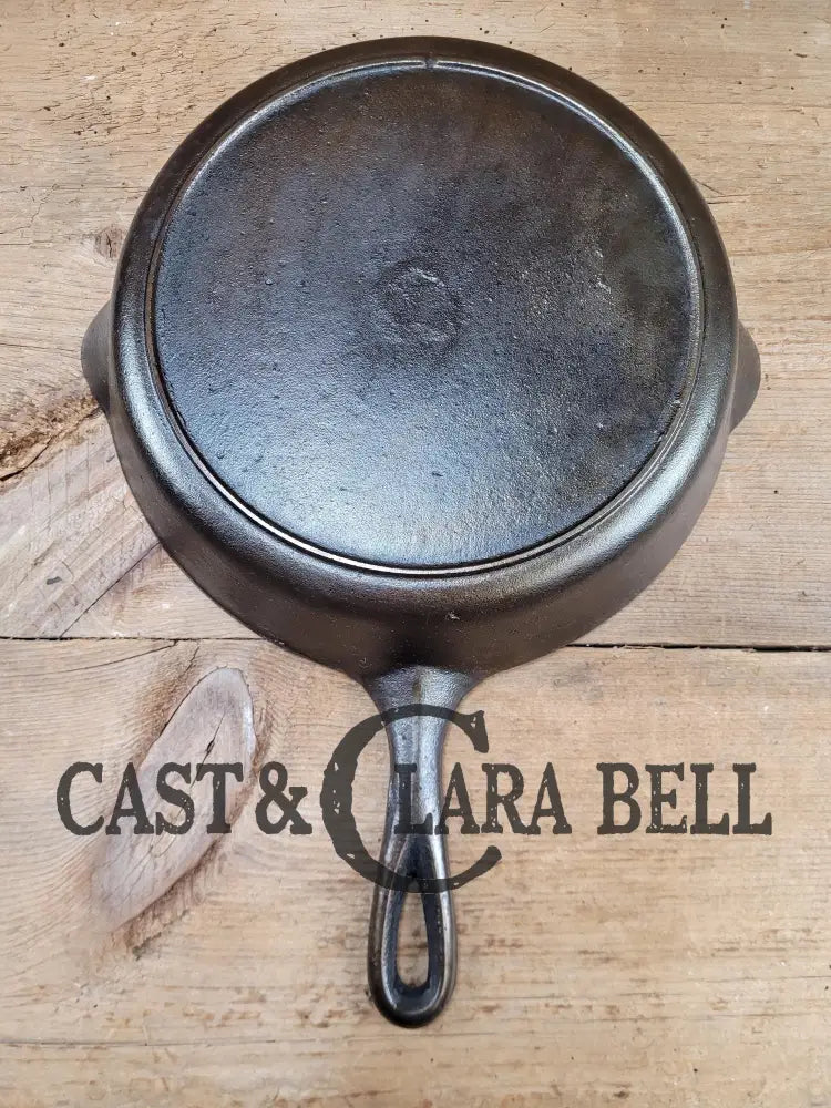 Unknown Foundry! #7 ’P Pan’ Lodge Style Skillet With Heat Ring.