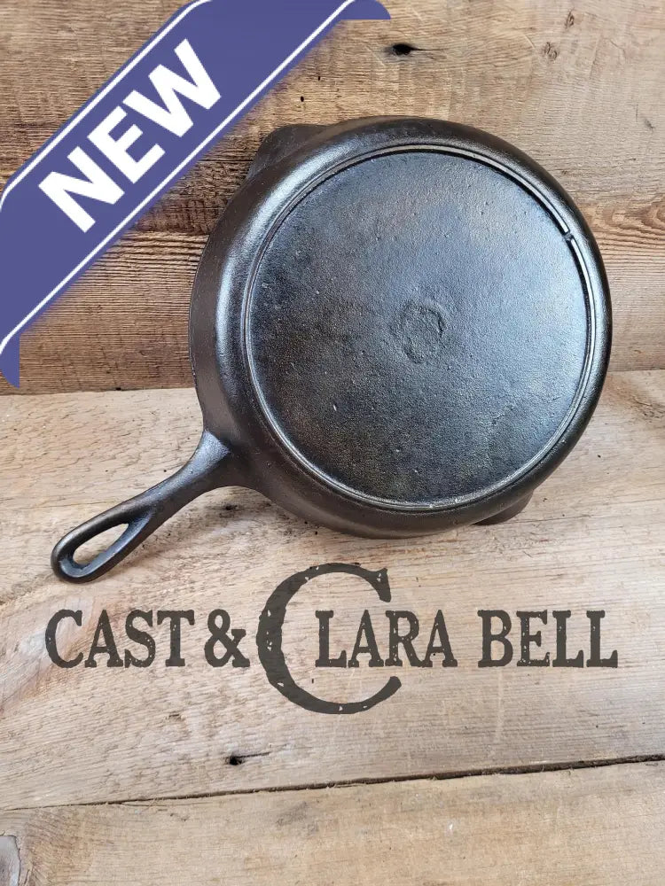 Unknown Foundry! #7 ’P Pan’ Lodge Style Skillet With Heat Ring.