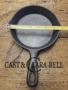 Unknown mystery egg skillet. Really cool daily user to own and use. Very similar to unmarked Wagner P on handle (SC24)