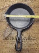 Unknown mystery egg skillet. Really cool daily user to own and use. Very similar to unmarked Wagner P on handle (SC24)