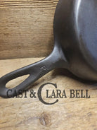 Unknown mystery egg skillet. Really cool daily user to own and use. Very similar to unmarked Wagner P on handle (SC24)