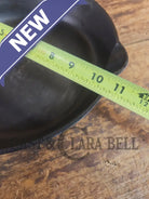 Unknown pointy handled #8 cast iron skillet. Beautiful skillet amazing daily user - Skillet
