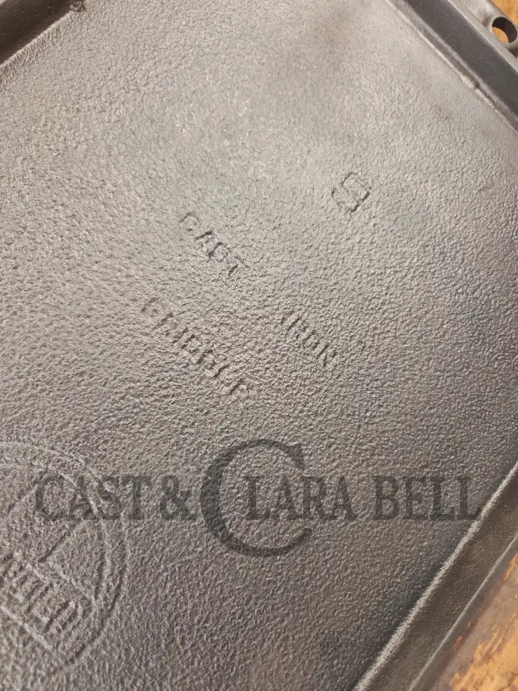 Up your pancake game! 1930’s Era Griswold Large Block #8 Long Griddle - Griddle