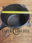 Very 1930’s HTF Griswold Deep Fat Fryer 1003. Restored and Ready To Use! Soups Stews and Deep frying Skillet