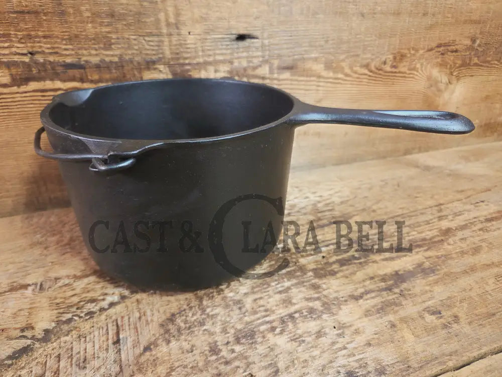 Very 1930’s HTF Griswold Deep Fat Fryer 1003. Restored and Ready To Use! Soups Stews and Deep frying Skillet