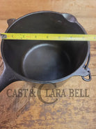Very 1930’s HTF Griswold Deep Fat Fryer 1003. Restored and Ready To Use! Soups Stews and Deep frying Skillet