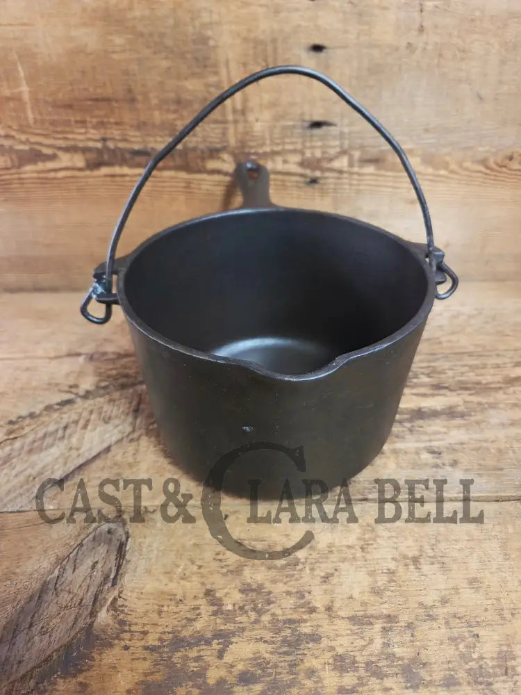 Very 1930’s HTF Griswold Deep Fat Fryer 1003. Restored and Ready To Use! Soups Stews and Deep frying Skillet