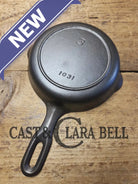 Very Cool 1940’s Griswold’s Iron Mountain #3 ’Egg’ Skillet 1031. Perfect for kids and small plates! Skillet