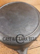Very cool #3 Birmingham Stove & Range 3 quart sauce pot. Perfect bean pot for your grill! Dutch Ovens Trivets & Kettles