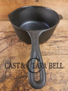 Very cool #3 Birmingham Stove & Range 3 quart sauce pot. Perfect bean pot for your grill! Dutch Ovens Trivets & Kettles