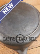 Very cool #3 Birmingham Stove & Range 3 quart sauce pot. Perfect bean pot for your grill! Dutch Ovens Trivets & Kettles